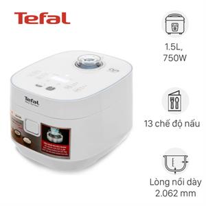 Nồi cơm điện tử Tefal 1.5 lít Fuzzy Express RK522168