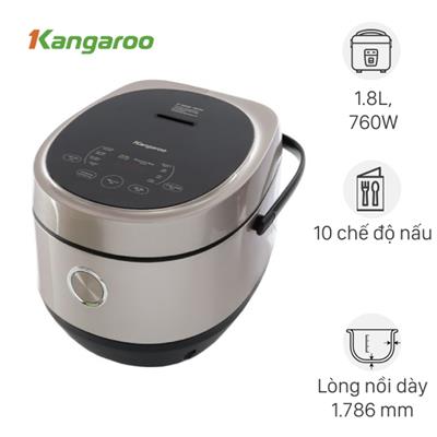 Nồi cơm điện tử Kangaroo 1.8 lít KG18DR12
