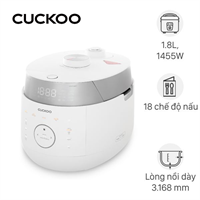 Nồi cơm áp suất cao tần Cuckoo 1.8 lít CRP-LHTR1009F/WHSIVNCV