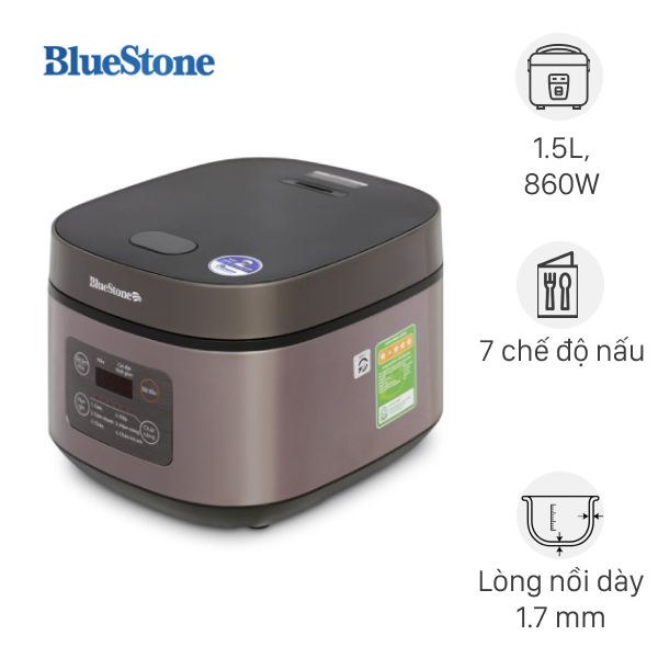 Nồi cơm điện tử BlueStone 1.5 lít RCB-5946