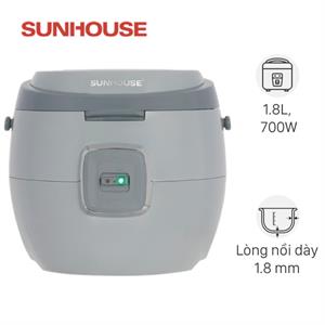 Nồi cơm nắp gài Sunhouse 1.8 lít SHD8663G