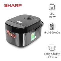 Nồi cơm điện tử Sharp 1.8 lít KS-COM194EV-BK