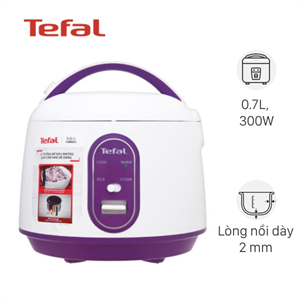 Nồi cơm nắp gài Tefal 0.7 lít RK224168