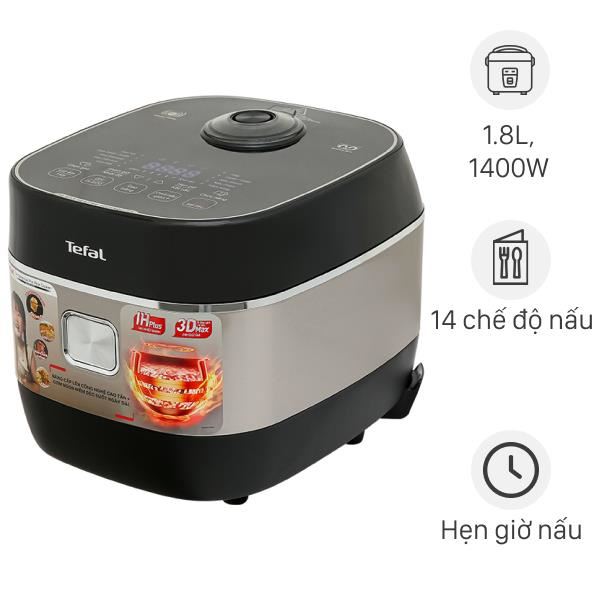 Nồi cơm cao tần Tefal Rice Master Max 1.8 lít RK819868
