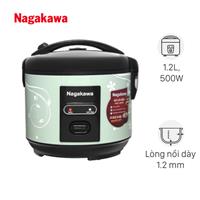 Nồi cơm nắp gài Nagakawa 1.2 lít NRC3812