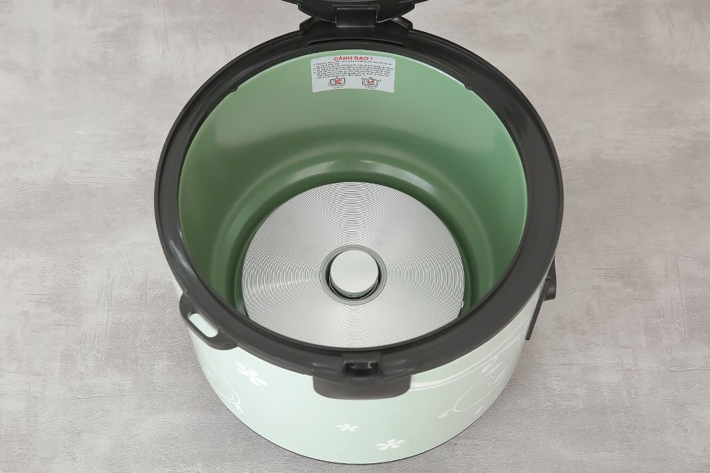 Nồi cơm nắp gài Nagakawa 1.8 lít NRC3823 Màu Xanh lá