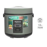 Nồi cơm nắp gài Nagakawa 1.8 lít NRC3836