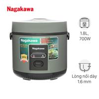 Nồi cơm nắp gài Nagakawa 1.8 lít NRC3836