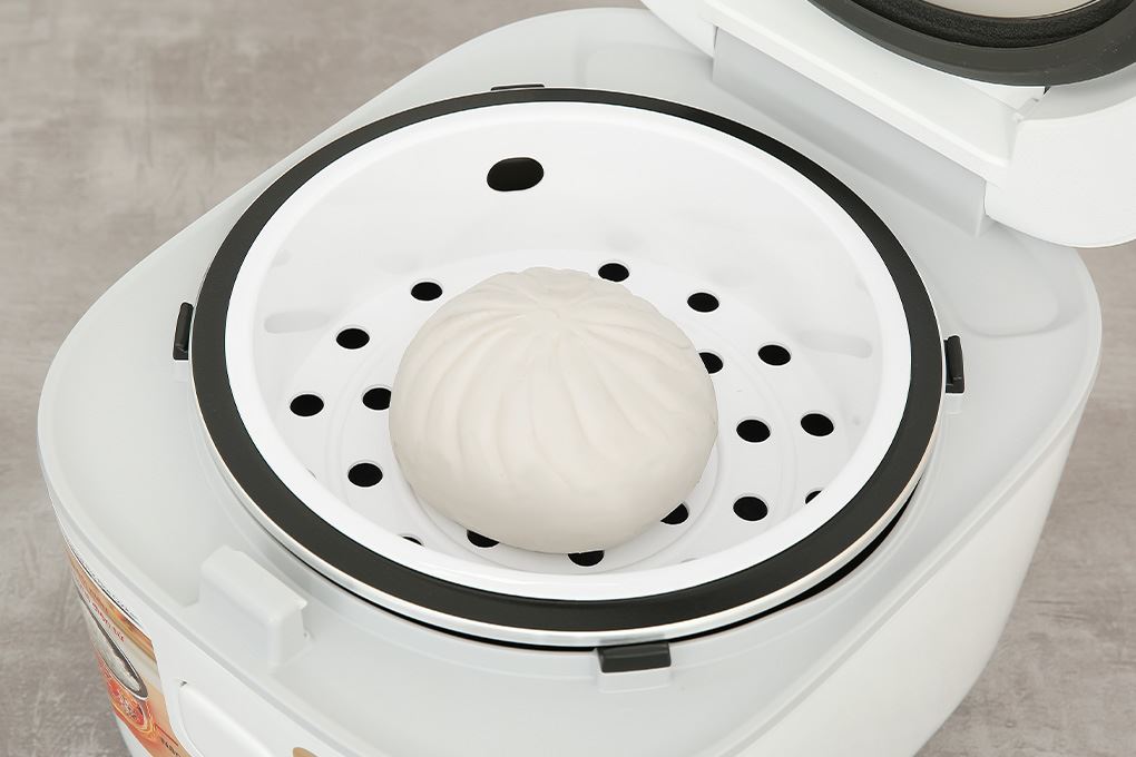 Nồi cơm điện tử Tefal 1.8 lít Delirice RK7711Y0 Màu Trắng