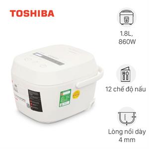 Nồi cơm điện tử Toshiba 1.8 lít RC-18DR5UVN(W)