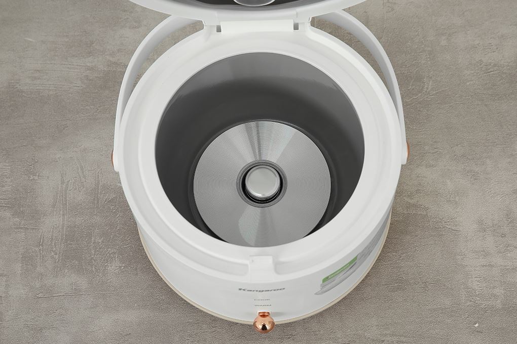 Nồi cơm nắp gài Kangaroo 0.8 lít KGRC08M3 Màu Trắng