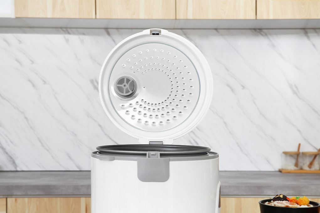 Nồi cơm nắp gài Kangaroo 1.8 lít KGRC18M8 Màu Trắng
