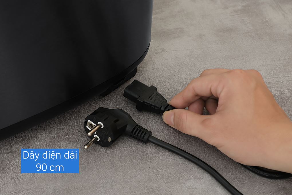 Nồi cơm điện tử Philips 1.8 lít HD4814/31 Màu Đen