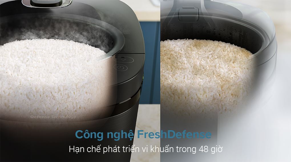 Công nghệ FreshDefense - Nồi cơm điện tử Philips 1.8 lít HD4814/31
