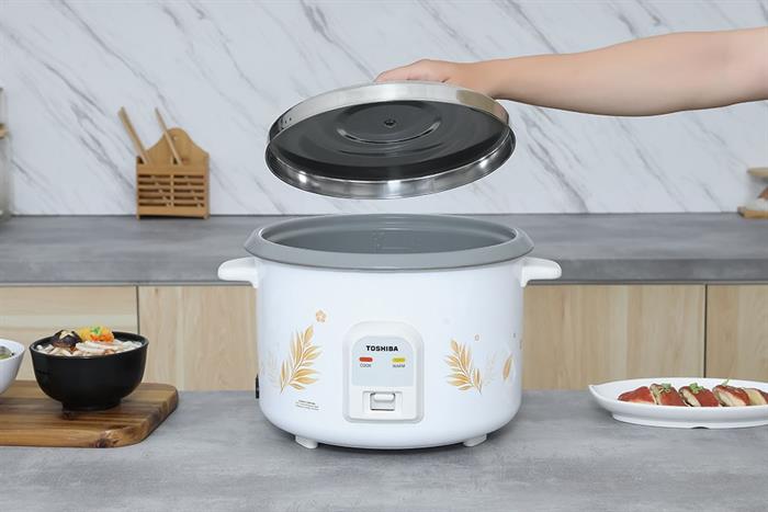 Nồi cơm nắp rời Toshiba 2.8 lít RC-28MH1PV(G) Màu Trắng
