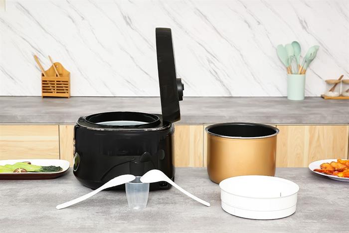 Nồi cơm điện tử Panasonic 1.8 lít SR-DM184KRA Màu Đen