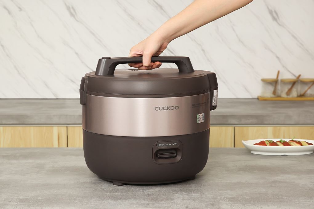Nồi cơm nắp gài Cuckoo 3.06 lít CR-1755/KBBKCRVN Màu Nâu