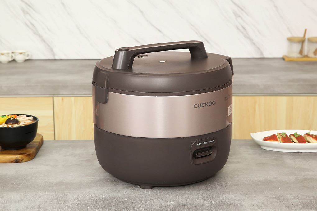 Nồi cơm nắp gài Cuckoo 3.06 lít CR-1755/KBBKCRVN Màu Nâu