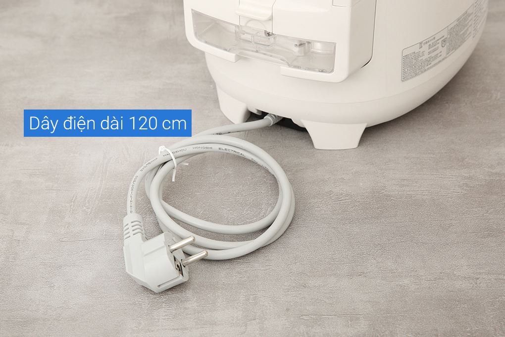 Nồi cơm điện tử áp suất Cuckoo 0.54 lít CRP-T0310FGW Màu Trắng