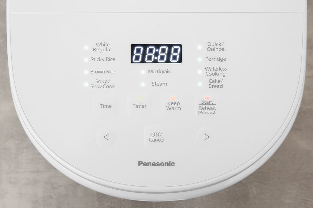Nồi cơm điện tử Panasonic 1.8 lít SR-DL184WRA Màu Trắng
