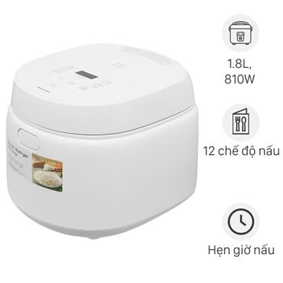 Nồi cơm điện tử Panasonic 1.8 lít SR-DL184WRA