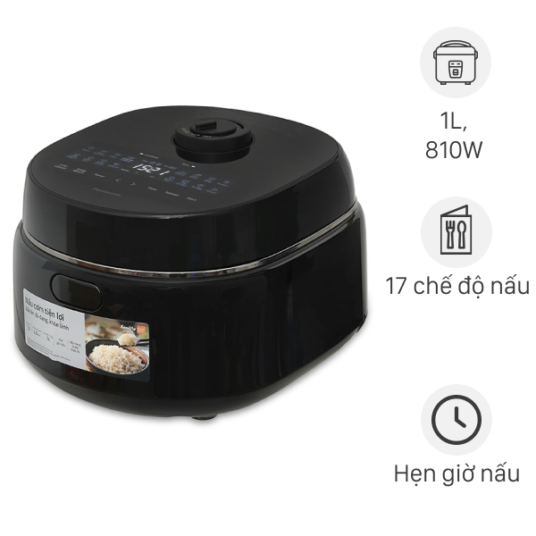 Nồi cơm điện tử Panasonic 1 lít SR-DM104KRA