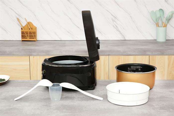 Nồi cơm điện tử Panasonic 1 lít SR-DM104KRA Màu Đen