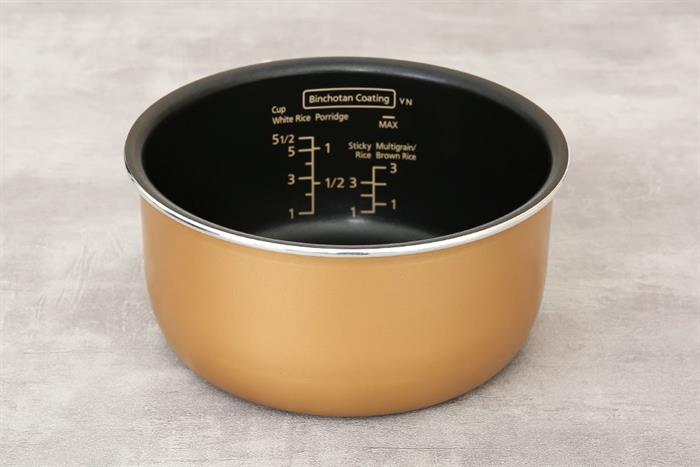 Nồi cơm điện tử Panasonic 1 lít SR-DM104KRA Màu Đen