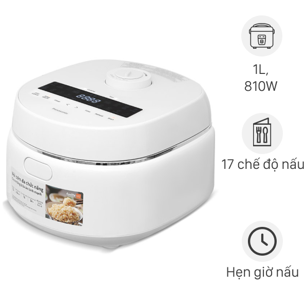 Nồi cơm điện tử Panasonic 1 lít SR-DK104WRA