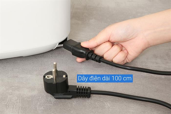 Nồi cơm điện tử Panasonic 1 lít SR-DK104WRA Màu Trắng