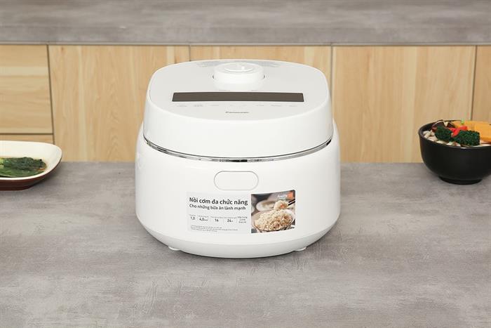 Nồi cơm điện tử Panasonic 1 lít SR-DK104WRA Màu Trắng