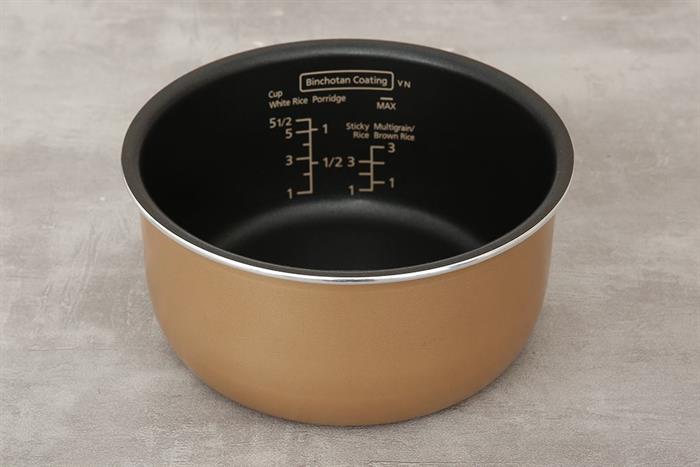 Nồi cơm điện tử Panasonic 1 lít SR-DK104WRA Màu Trắng