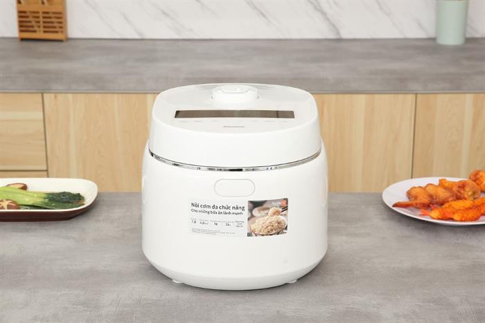 Nồi cơm điện tử Panasonic 1.8 lít SR-DK184WRA Màu Trắng