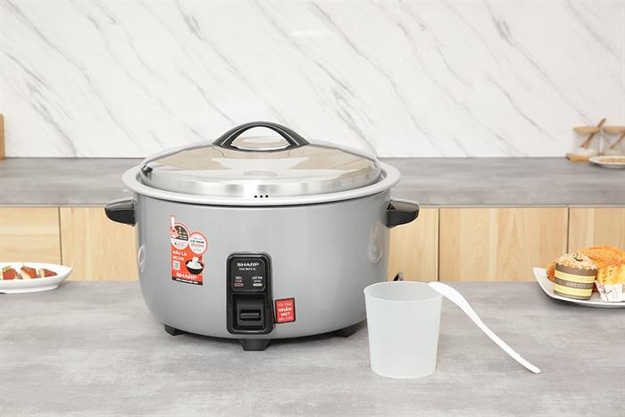 Nồi cơm nắp rời Sharp 6.5 lít KSH-H65V-SL Màu Bạc
