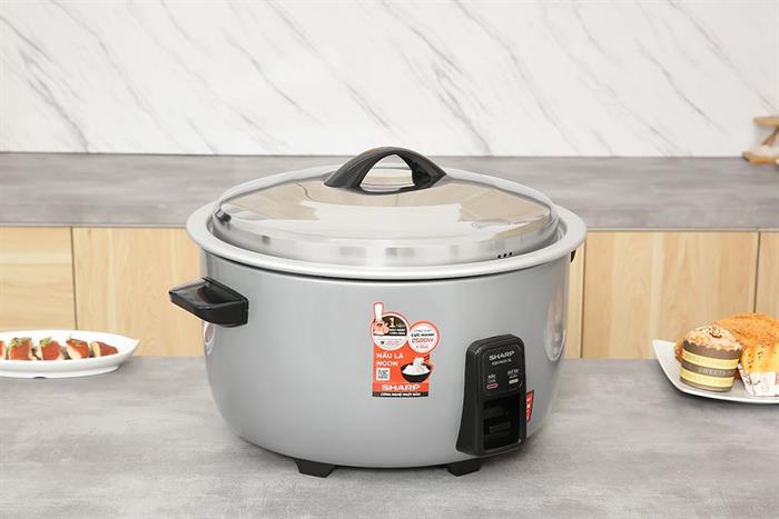 Nồi cơm nắp rời Sharp 6.5 lít KSH-H65V-SL Màu Bạc