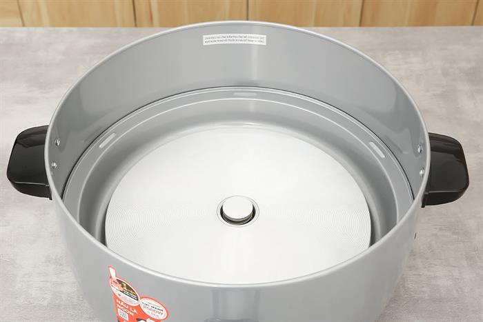 Nồi cơm nắp rời Sharp 6.5 lít KSH-H65V-SL Màu Bạc