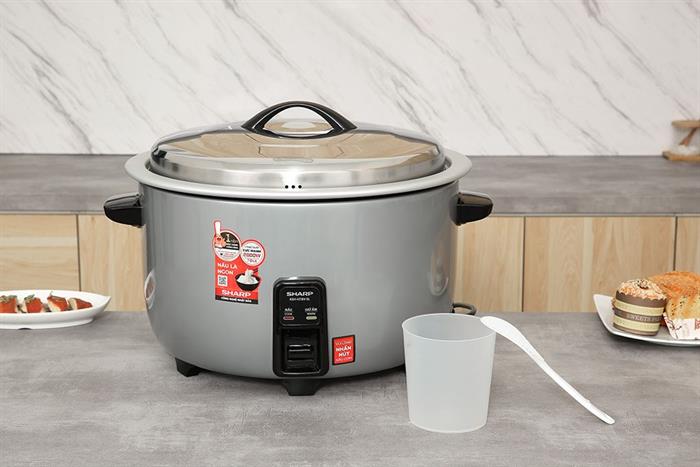 Nồi cơm nắp rời Sharp 7.8 lít KSH-H78V-SL Màu Bạc