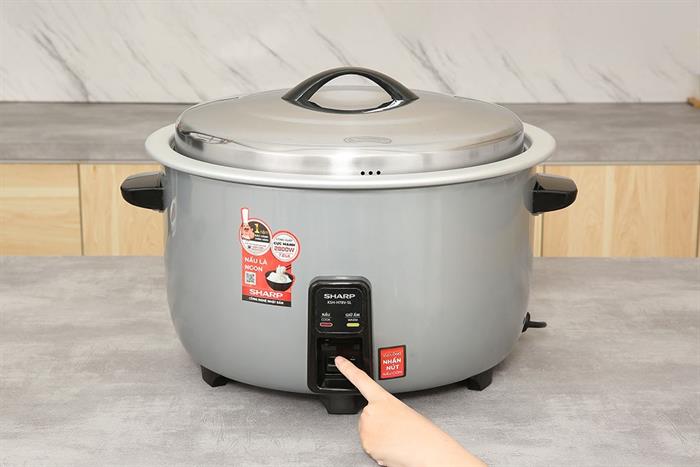 Nồi cơm nắp rời Sharp 7.8 lít KSH-H78V-SL Màu Bạc