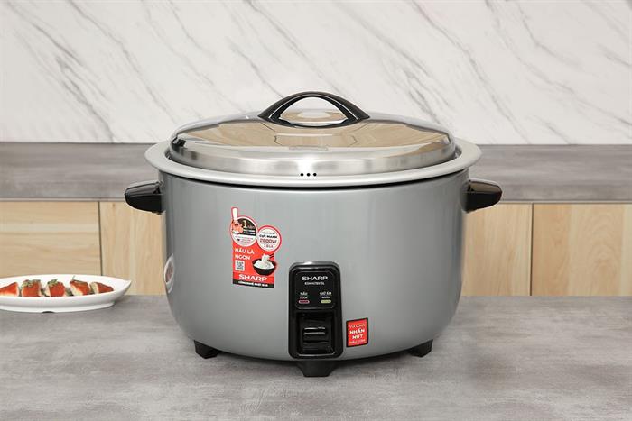 Nồi cơm nắp rời Sharp 7.8 lít KSH-H78V-SL Màu Bạc
