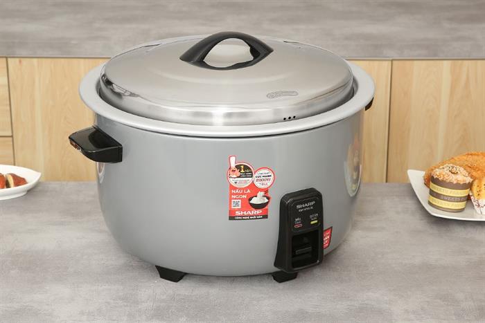 Nồi cơm nắp rời Sharp 7.8 lít KSH-H78V-SL Màu Bạc