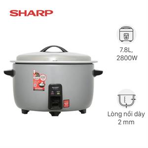 Nồi cơm nắp rời Sharp 7.8 lít KSH-H78V-SL