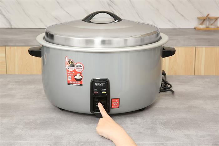 Nồi cơm nắp rời Sharp 9 lít KSH-H90V-SL Màu Bạc