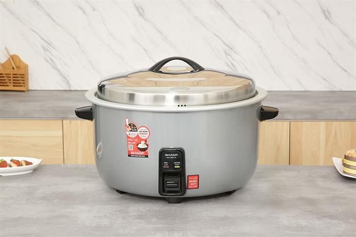 Nồi cơm nắp rời Sharp 9 lít KSH-H90V-SL Màu Bạc