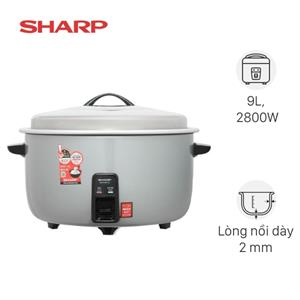 Nồi cơm nắp rời Sharp 9 lít KSH-H90V-SL