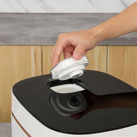 Nồi cơm điện cao tần AQUA 1.5 lít AQS-RIH401R(W)-VN Màu Trắng