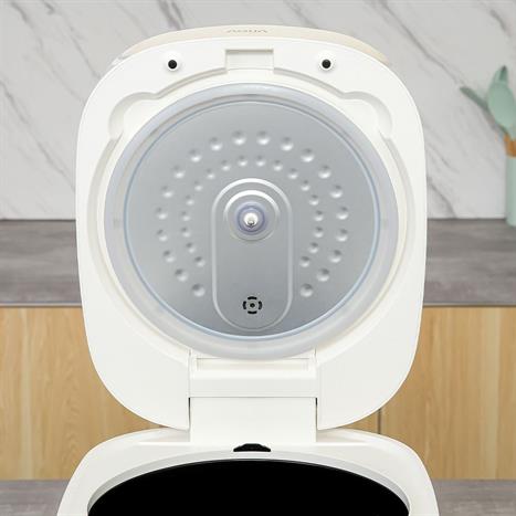 Nồi cơm điện cao tần AQUA 1.5 lít AQS-RIH401R(W)-VN Màu Trắng