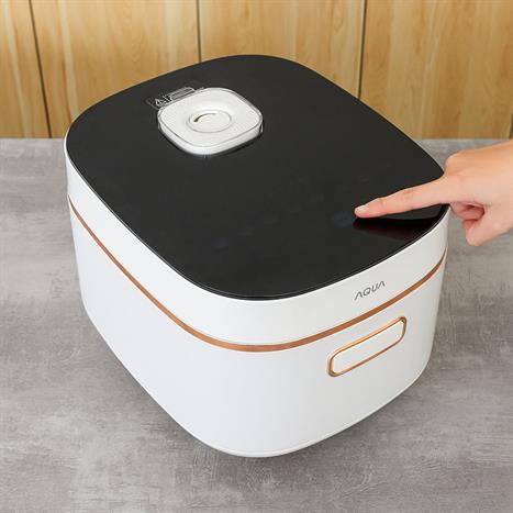 Nồi cơm điện cao tần AQUA 1.5 lít AQS-RIH401R(W)-VN Màu Trắng