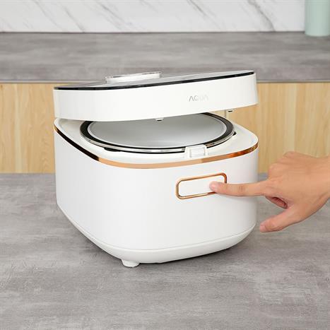 Nồi cơm điện cao tần AQUA 1.5 lít AQS-RIH401R(W)-VN Màu Trắng
