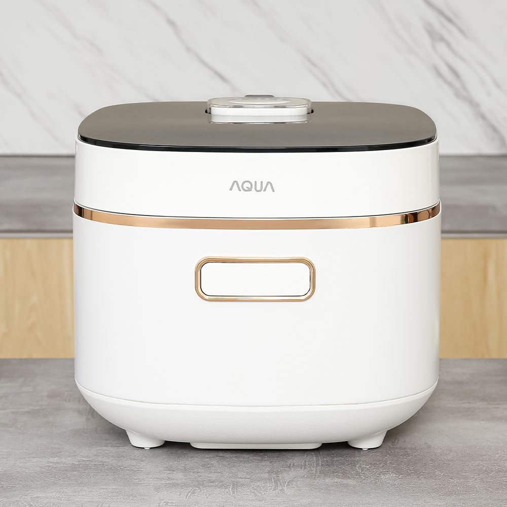 Nồi cơm điện cao tần AQUA 1.5 lít AQS-RIH401R(W)-VN Màu Trắng