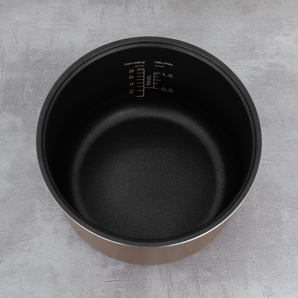 Nồi cơm điện tử AQUA 1.5 lít AQS-RBC401R(N)-VN Màu Vàng đồng